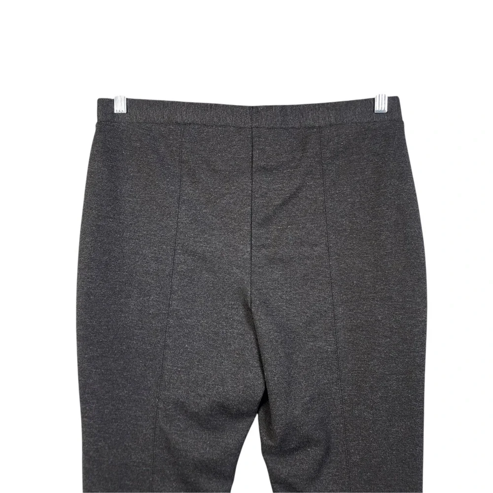 Chicos So Slimming Womens Charcoal Gray Ponte‎ Leggings Size XL Tummy Control